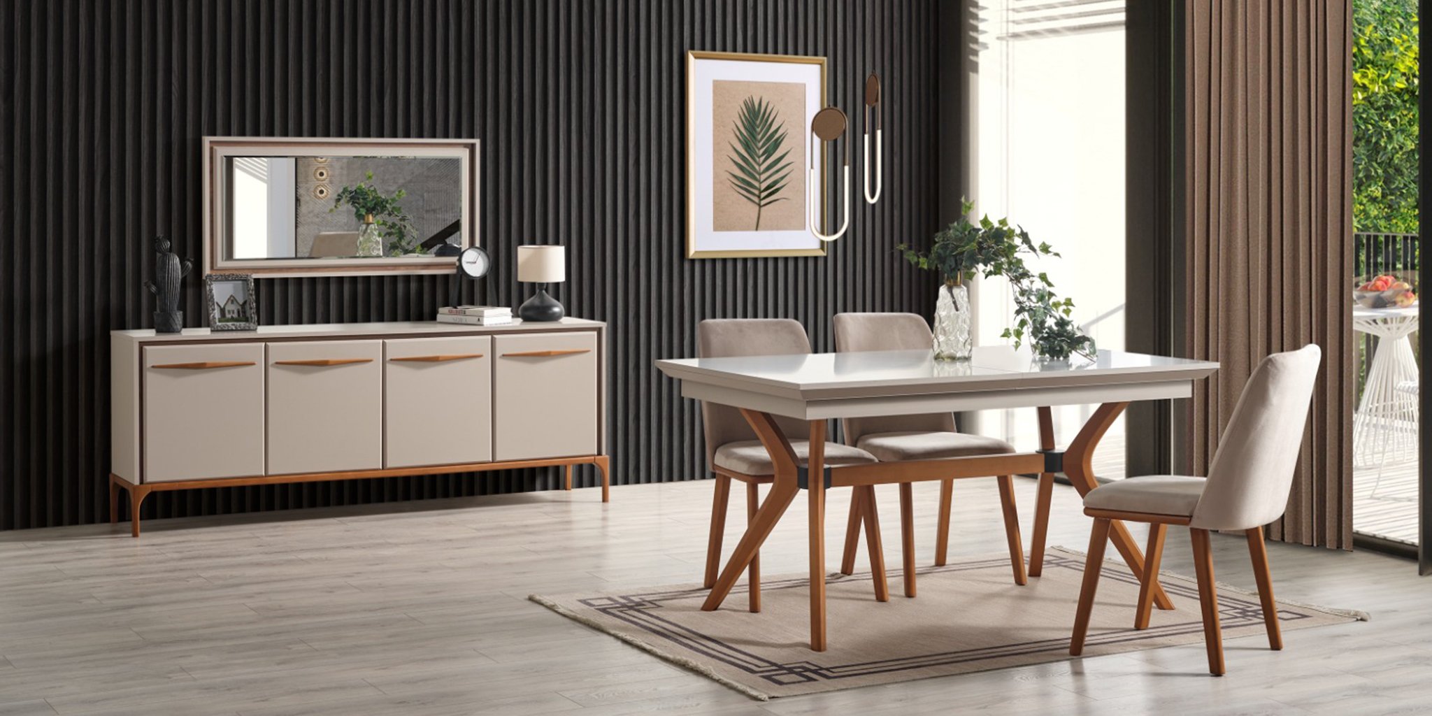 Kumsal Yemek Odası Takımı